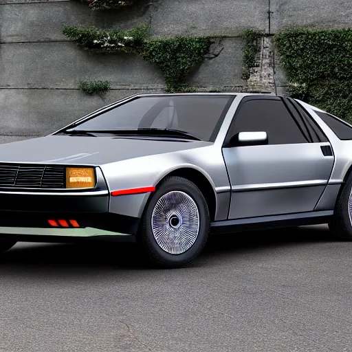 Image similar to the new 2 0 2 3 dmc delorean electric vehicle