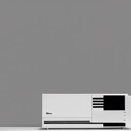 Prompt: a dezeen, archdaily, minimalissimo photo of synthesizer by dieter rams, john pawson, virgil abloh