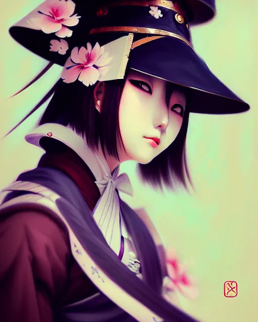 Prompt: a ultradetailed beautiful painting of a stylish japanese battle maid, by wlop, trending on artstation