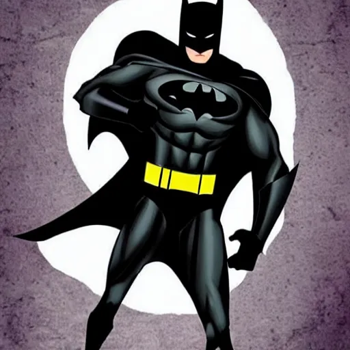 Prompt: black Batman