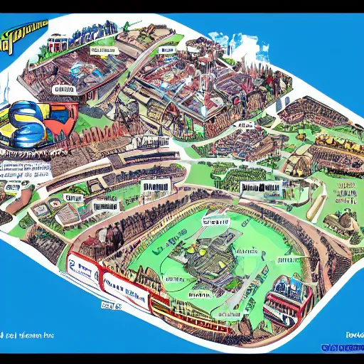 Prompt: hi detailed map of superman's home world of krypton - n 6