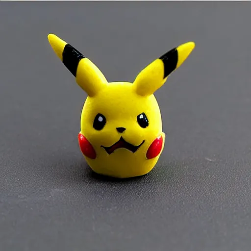 Image similar to an eraser shaped like Pikachu.