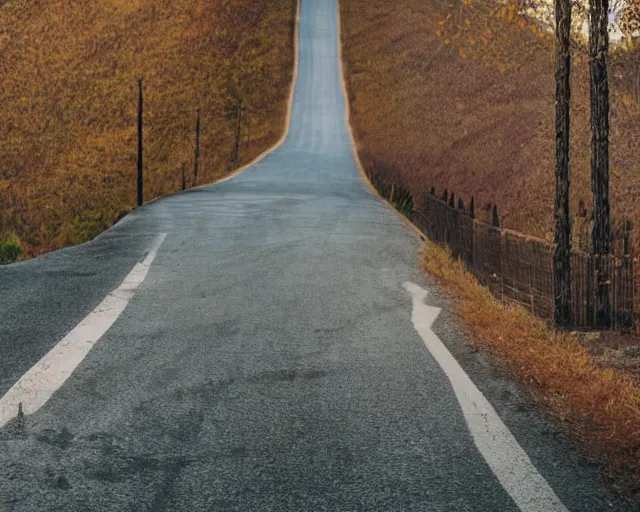 Image similar to a road leading to a city