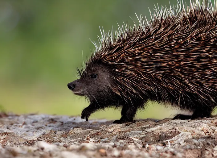 Image similar to a porcupine, national geographic, 4 k
