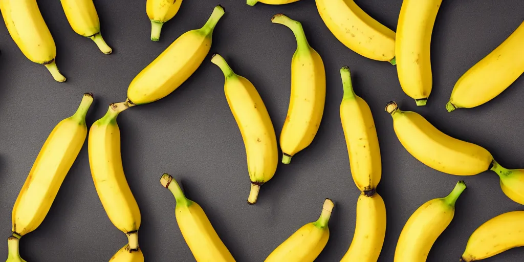 Image similar to a hyperrealistic photo of a bunch of bananas with arms and legs