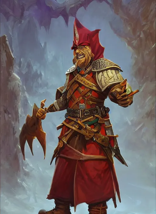 Prompt: lumbridge guard, dndbeyond, bright, colourful, realistic, dnd character portrait, full body, pathfinder, pinterest, art by ralph horsley, dnd, rpg, lotr game design fanart by concept art, behance hd, artstation, deviantart, hdr render in unreal engine 5