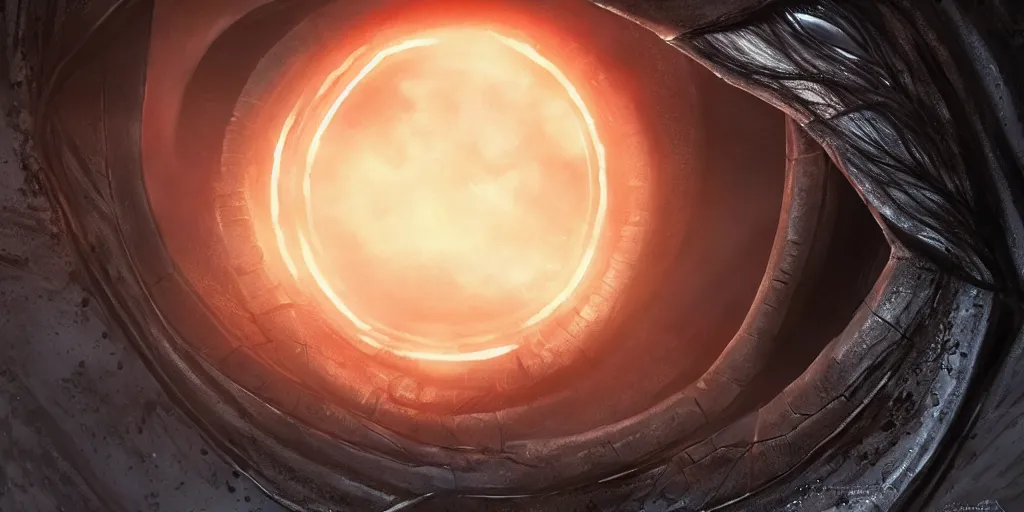 Prompt: eye of sauron, full view, popular on artstation, artstationhd, artstationhq 8 k, volumetric lighting, super focused, no blur, trending on artstation, ultra detailed, by artgerm and james gurney, greg rutkowski