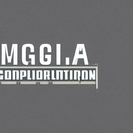 Prompt: a logo for a megacorporation