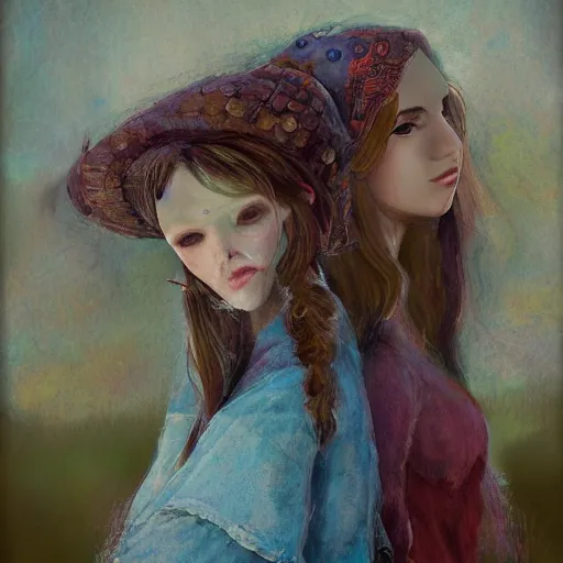 Image similar to folk by anna nikonova aka newmilky