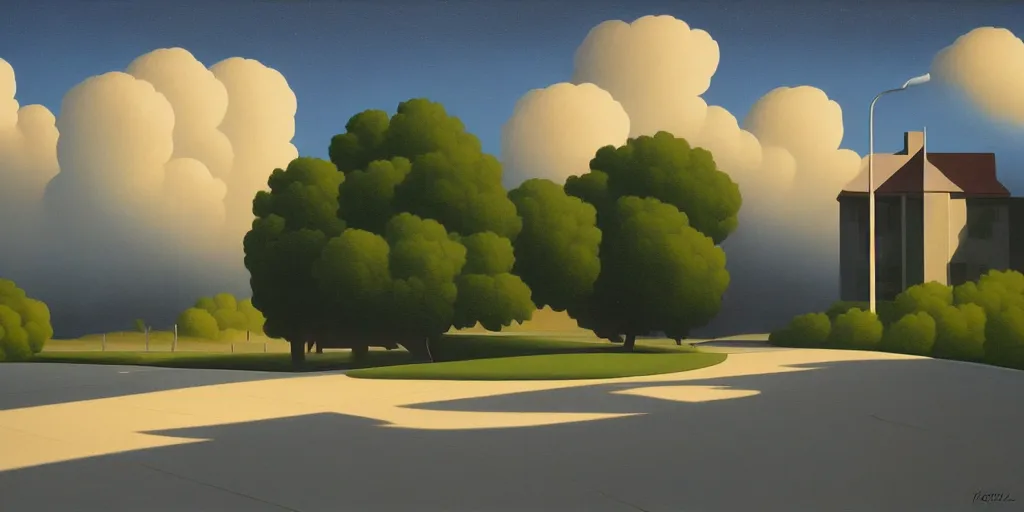 Image similar to storm, summer evening, kenton nelson