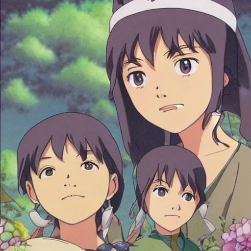 Prompt: nostalgia made by studio ghibli detailed face beautifl face highly detailed smooth, clear face, anime art 8k