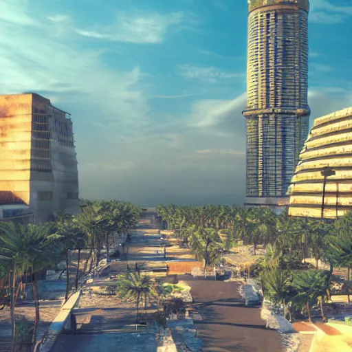 Image similar to mexico in the future, octane render, unreal engine,