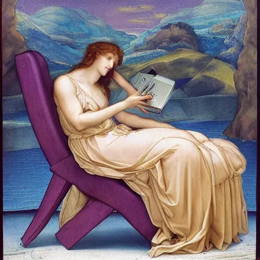 Image similar to beautiful by evelyn de morgan, by raphael, by david wiesner electric yellow. a land art of a metal chair with a seatbelt attached to it. the chair is placed in the center of a room & the seatbelt is used to strap a person into the chair. the person is then unable to move & at the mercy of the chair.