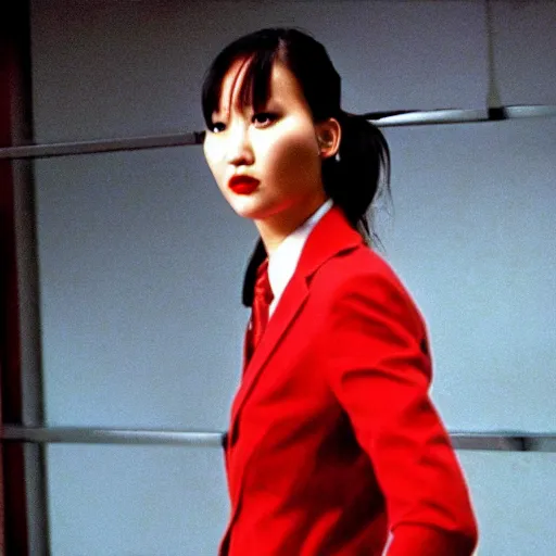 Image similar to Chinese Jennifer Lawrence in American Psycho (1999)