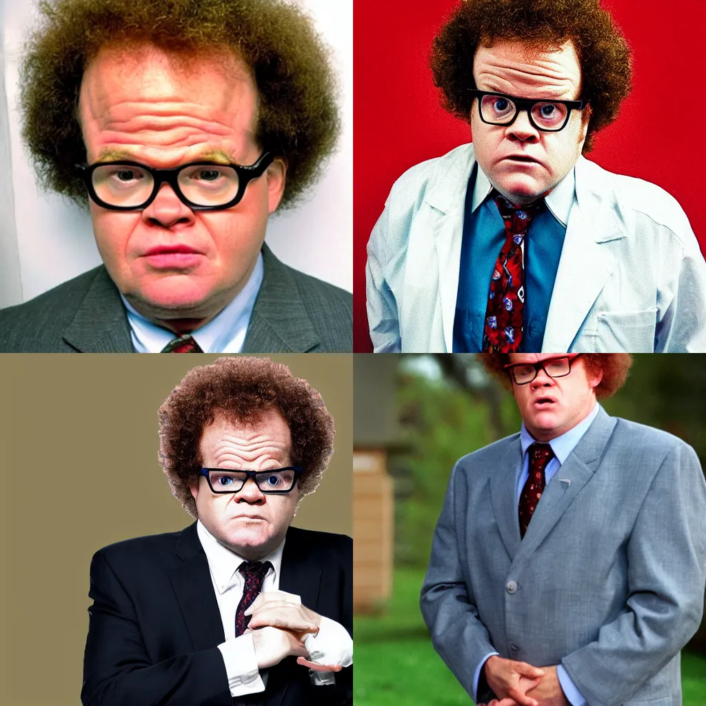 Prompt: dr steve brule looking very confused