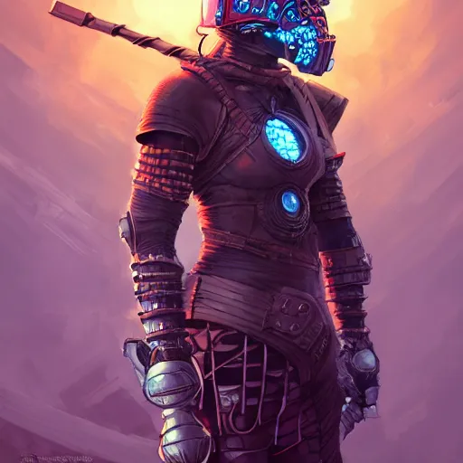 Image similar to cyberpunk viking helmet mask warrior goddess robot ninja fantasy, art gta 5 cover, official fanart behance hd artstation by jesper ejsing, by rhads, makoto shinkai and lois van baarle, ilya kuvshinov, ossdraws