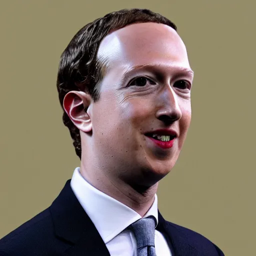 Image similar to a lemon in the shape of mark zuckerbergs head