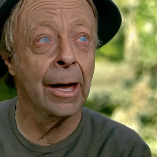 Prompt: norman fell as rickety cricket, it's always sunny in philadelphia, 8 k