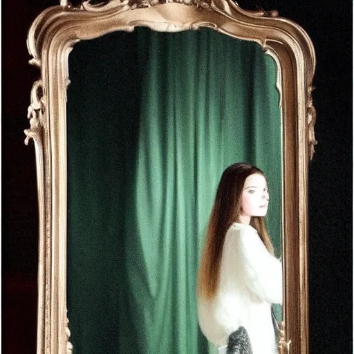 Prompt: Magic Mirror On The Wall, Who Is The Fairest One Of All?