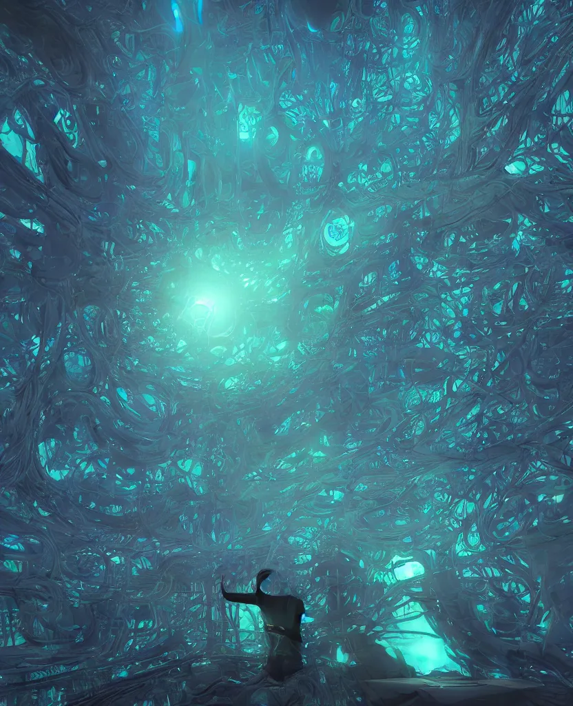 Prompt: trapped in my conscious, sky falling, look me inside of my eyes, transparent holographic being, holographic, bioluminiscent creatures, intricate artwork by beeple. octane render, trending on artstation, greg rutkowski very coherent symmetrical artwork. cinematic, hyper realism, high detail, octane render, 8 k