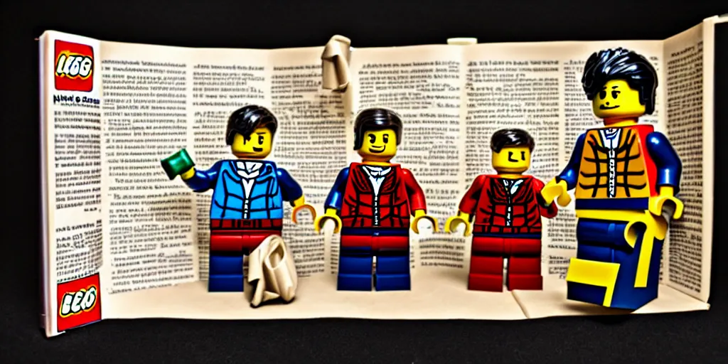 Image similar to the lego christian bible