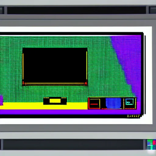 Prompt: rgb screen showing a 1 9 9 0's award winning video game, backlight
