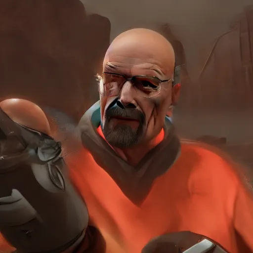 Image similar to Walter White in Doom eternal