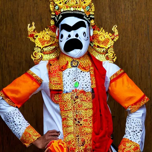 Prompt: barong bali