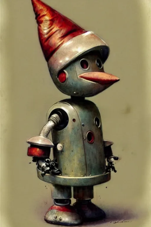 Image similar to ( ( ( ( ( 1 9 5 0 s robot knome. muted colors. ) ) ) ) ) by jean - baptiste monge!!!!!!!!!!!!!!!!!!!!!!!!!!!!!!