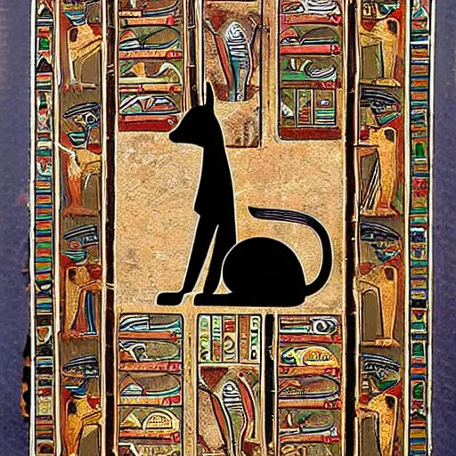 Prompt: Egyptian Cat Goddess