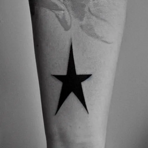 Image similar to david bowie minimalist tattoo designs