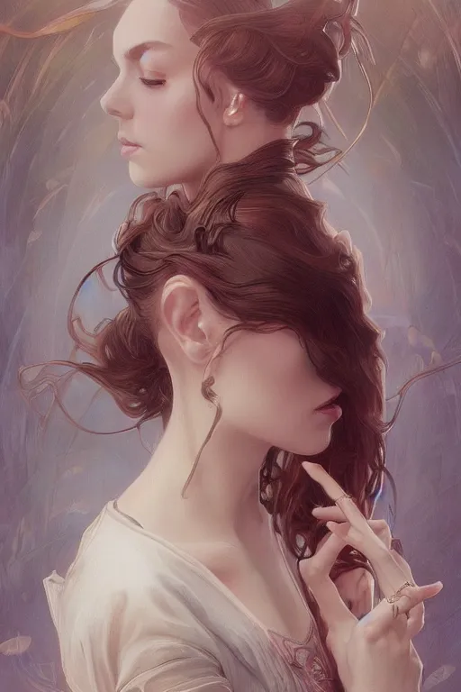 Prompt: ultra realistic illustration, ballerina, sci - fi, fantasy, intricate, elegant, highly detailed, digital painting, artstation, concept art, smooth, sharp focus, illustration, art by artgerm and alphonse mucha