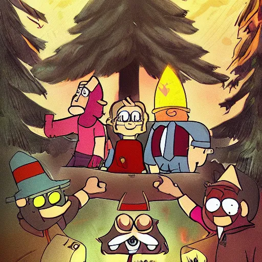 Prompt: lost episode if gravity falls