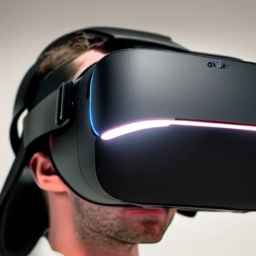 Image similar to a leaked photo of next-gen oculus quest