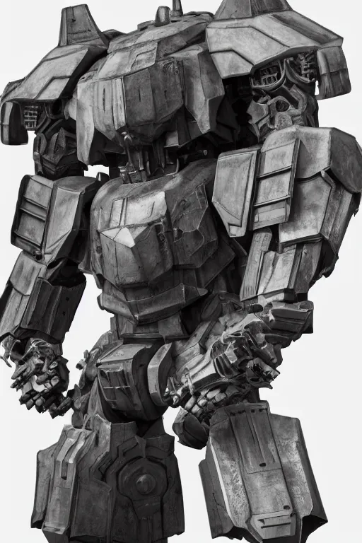 Prompt: hyper detailed cinematic 3 d model, full body heavy armor armored core, hyper detailed, 8 k, octane render, unreal engine, ray tracing