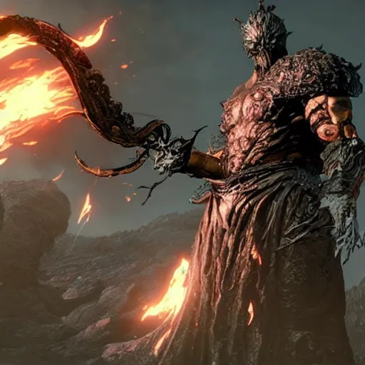 Image similar to elden ring dlc boss