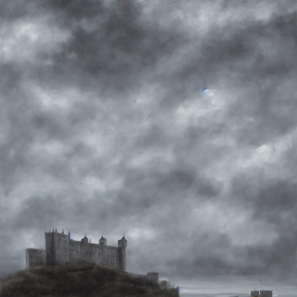 Image similar to castle in clouds by lee madgwick