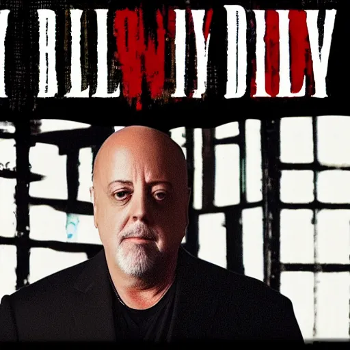 Image similar to screenshot of new Billy Joel Album Cover