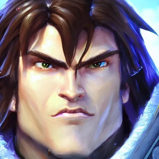 Prompt: varian wrynn merged with guldan, worlf of warcraft, dmitry prozorov style, artstation, extremely detailed, 8 k, high quality, beatufil painting