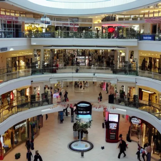 Image similar to photograph of a mall in america in 2 0 0 9