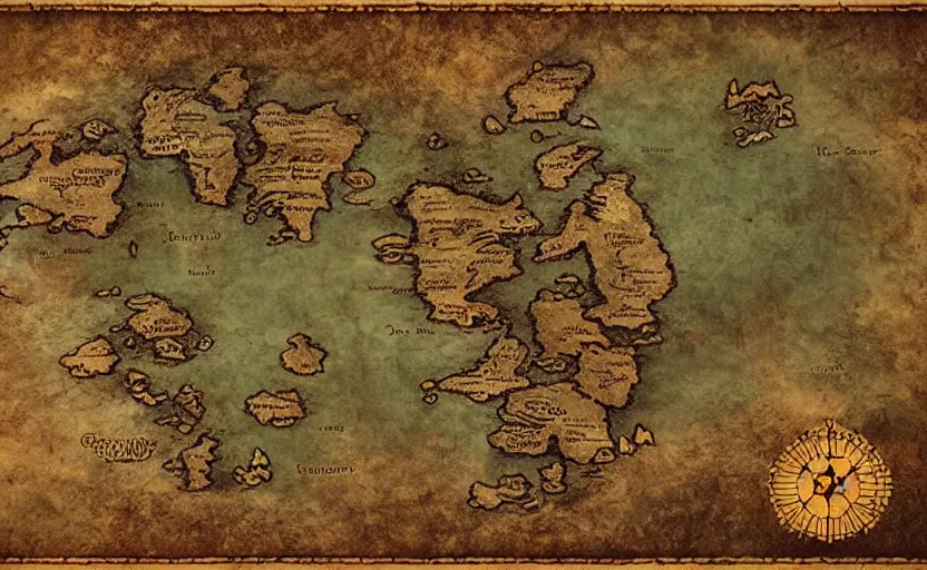 Image similar to fantasy world map,