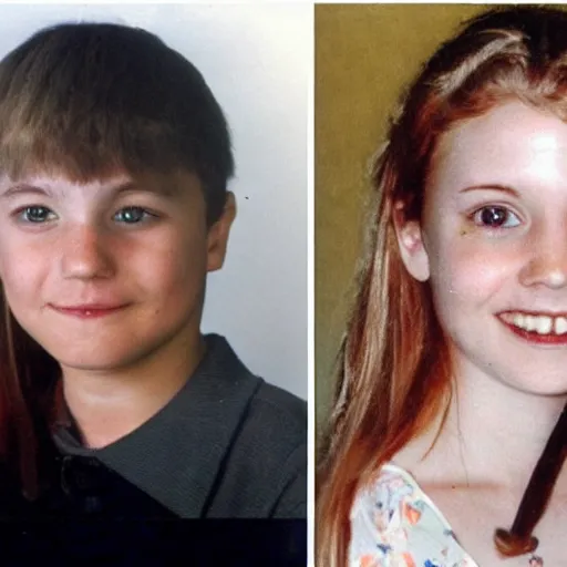 Image similar to i can't believe that almost 2 0 years went by between these pictures