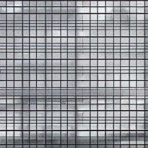 Prompt: steel grid, transparent textile, glass, mist, trending on artstation, architecture