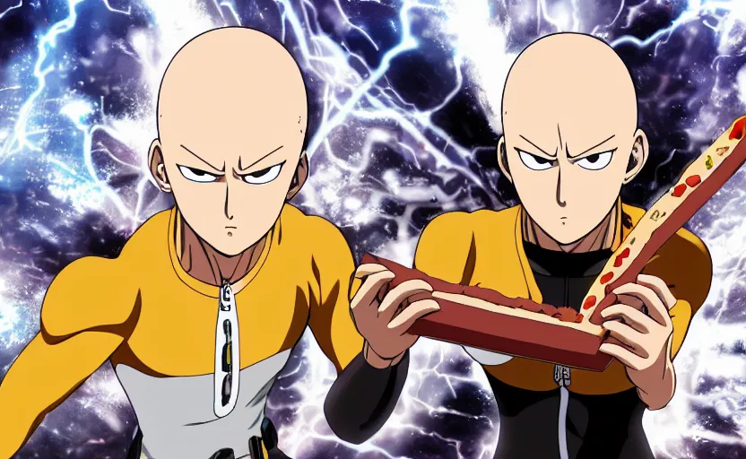 beautiful landscape photo of the one punch man world-n, Stable Diffusion