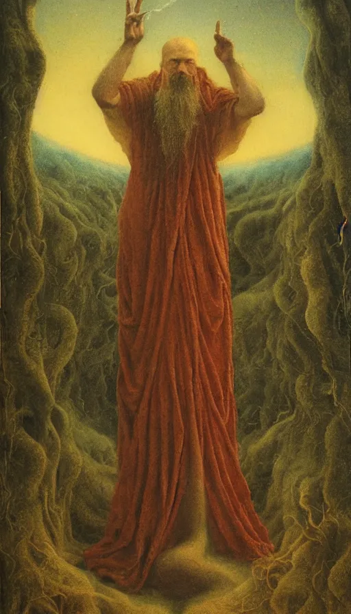 Prompt: the fool, tarot, by agostino arrivabene