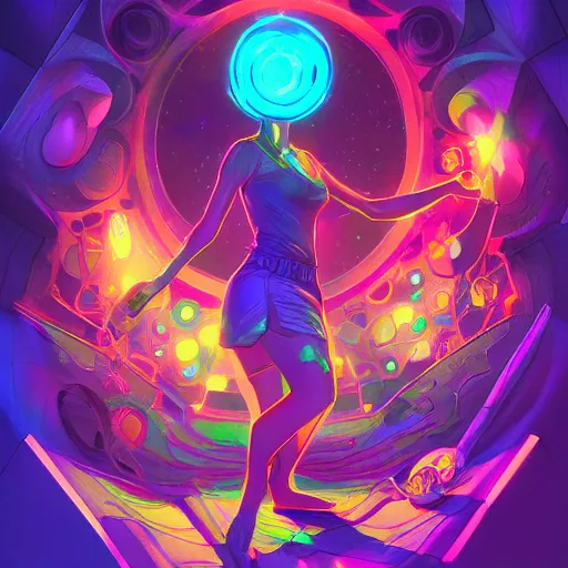 Image similar to skill magic geek inside matrix deepdream radiating a glowing aura stuff loot legends stylized digital illustration video game icon artstation lois van baarle, ilya kuvshinov, rossdraws,