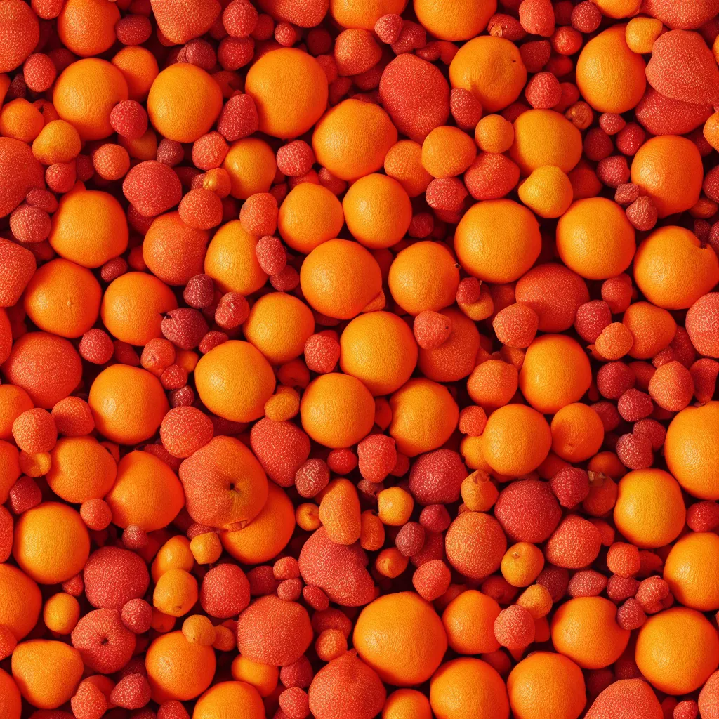 Image similar to seamless orange fruit texture art, 4k