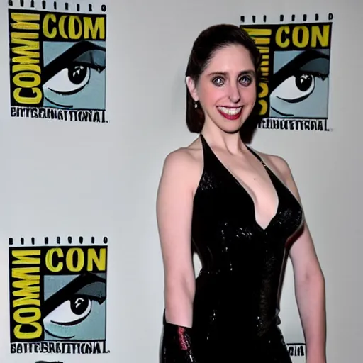 Image similar to Alison Brie as Marvel's Black Widow