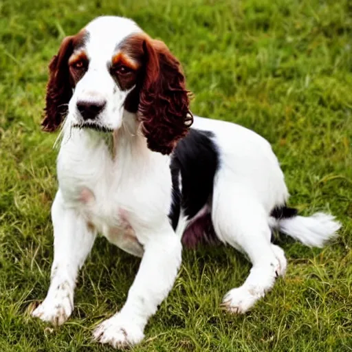 Prompt: springer spaniel dog