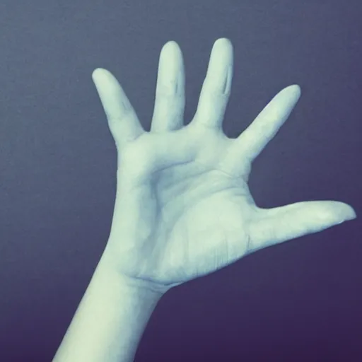 Image similar to a perfectly normal human hand with exactly 5 fingers, no more, no less